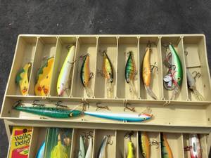 lot 184 image: Plano Tackle Box Full of Tackle