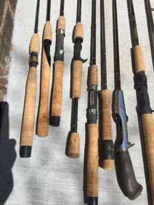 lot 191 image: 13 Fish Rods