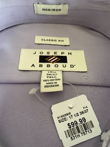 lot 223 image: New Mens Dress Shirt by Joseph Abbound