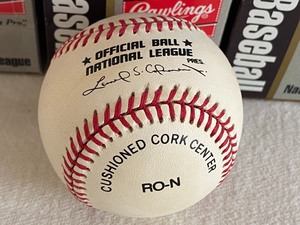 lot 229 image: Five New Baseballs