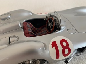 lot 231 image: Cmc 118 f1 Mercedes W196R 195455 Collector Die Cast Car with Box