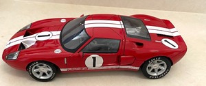 lot 235 image: The Beanstalk Group Ford GT 118 Scale Die Cast Collector Car