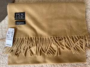lot 321 image: Akubra Imperial Pure Felt Hat and a Jos A Banks Cashmere Scarf