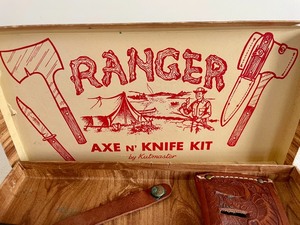 lot 294 image: Ranger Axe and Knife Set