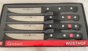 lot 298 image: Wusthof Knife Set and Sharpener