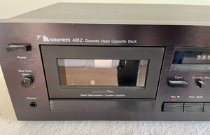 lot 3 image: Nakamichi Discrete Head Cassette Deck- Model 481Z