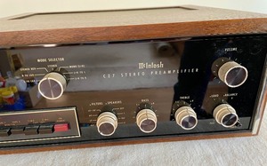 lot 4 image: McIntosh Stereo Pre Amplifier