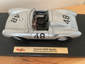lot 113 image: Porsche 550A Spyder Model Car- 118 Scale