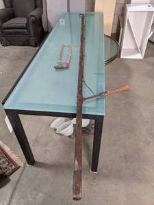 lot 249 image: Vintage Pole Saw & Hacksaw