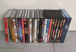 lot 66 image: Two Dozen DVDs Hitch, LOTR, Easy Rider, Cinderella Man, etc.