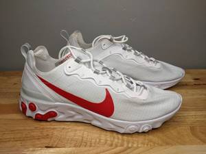 lot 29 image: New Nike React Element 55 Athletic Shoes Mens 13
