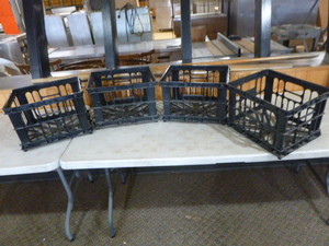 lot 50 image: 4 Milk Crates
