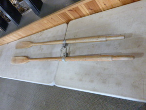 lot 59 image: Pair of Oars