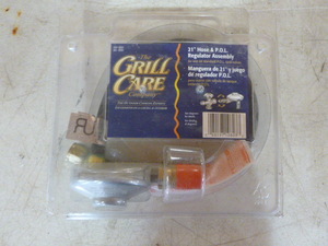 lot 61 image: New Grill Care Hose and POL Regulator Assembly