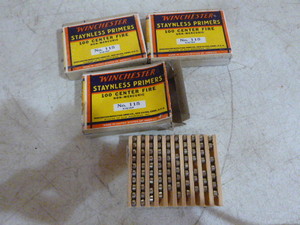 lot 126 image: 3 Boxes of Winchester Staynless Primers