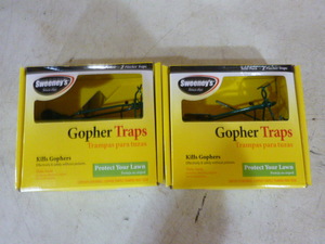 lot 74 image: 2 Sweeneys Gopher Traps