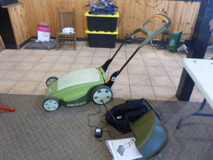 lot 3 image: Neutron Battery-Powered Lawn Mower