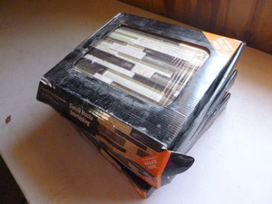 lot 96 image: 3 Boxes of Sienna Mocha Interlocking  Back Splash