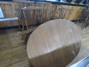 lot 110 image: Table with 6 Chairs
