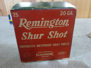 lot 120 image: Remington Shur Shot 20 Gauge Shotgun Shells