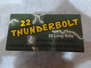 lot 125 image: 22 Long Rifle Fire Rim Cartridges