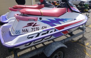 lot 5 image: Polaris Jet Ski PARTS ONLY