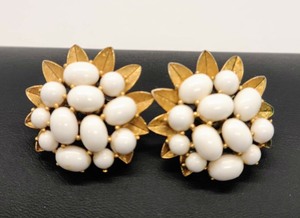 Vintage Gold Tone Crown Trifari Earrings and More
