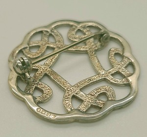 Sterling Silver Celtic Brooch