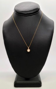 14K Gold and Pearl Necklace