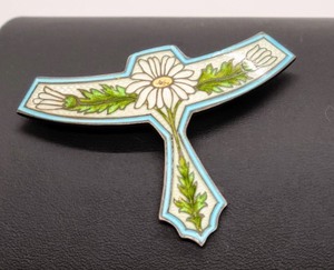 Vintage Sterling and Enamel Pins