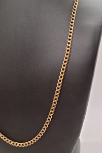 14K Gold Link Chain Necklace