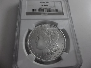 1900  Morgan Silver Dollar