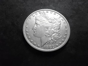 1882 O Morgan Silver Dollar