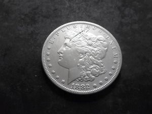 1882 S Morgan Silver Dollar