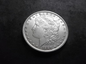 1884 Morgan Silver Dollar