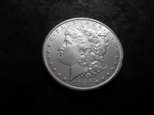 1884 CC Morgan Silver Dollar