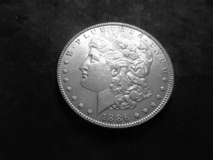 1886 Morgan Silver Dollar