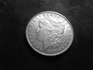 1887  Morgan Silver Dollar