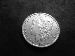 1897 O Morgan Silver Dollar