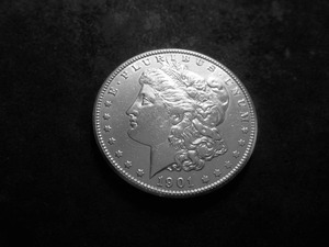 1901 S Morgan Silver Dollar