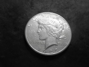 1923 S Peace Silver Dollar