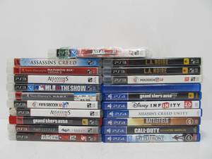 lot 46 image: Lot of Assorted Playstation PS3 & PS4 Video Games