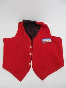 lot 71 image: Vintage 1970s HAMMS Beer Uniform Vest