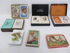 lot 72 image: Nice Lot of Vintage Playing Card Decks