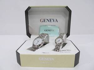 lot 103 image: Unused His & Hers GENEVA Watches