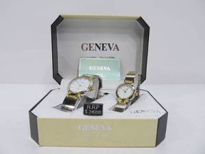 lot 104 image: Unused His & Hers GENEVA Watches