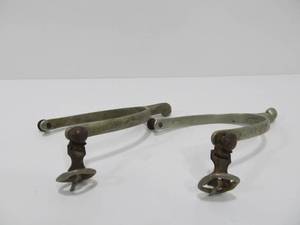 lot 115 image: Matching Pair of Old Vintage Sportsman Horse Riding Spurs