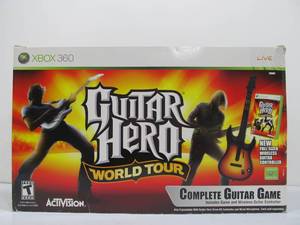 lot 145 image: Brand New Xbox 360 Guitar Hero World Tour