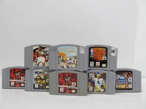 lot 214 image: Group of Nintendo N64 Video Games