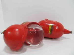 lot 159 image: Pair of RED COMET Fire Grenade Automatic Safety Spray Systems